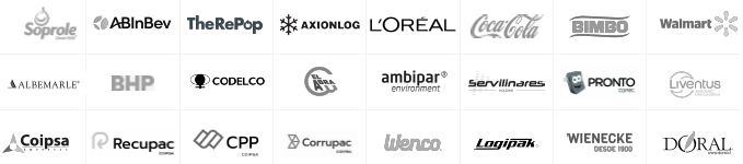 Aliados Estratégicos y Clientes: CODELCO, BHP, Albemarle, Soprole, Walmart